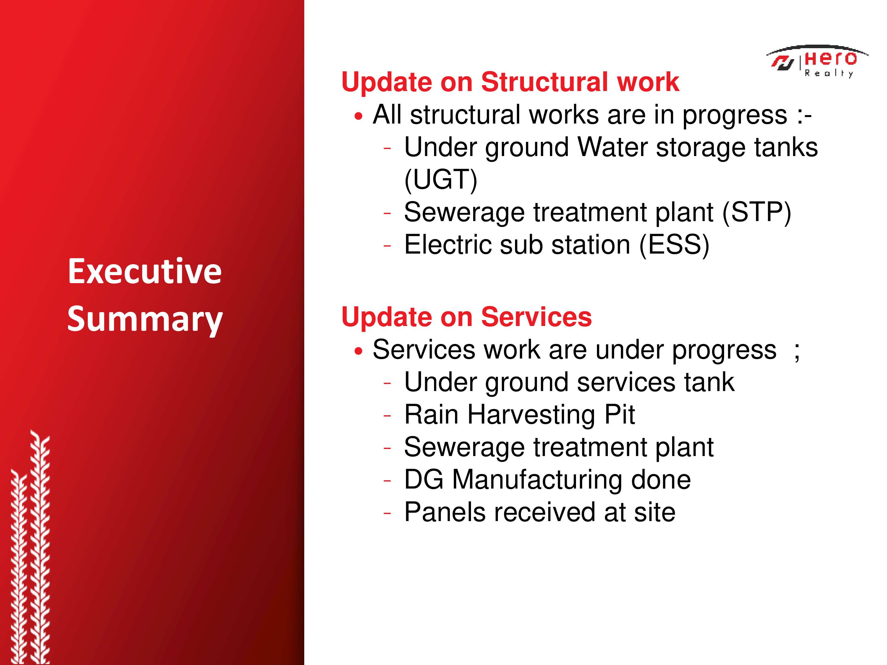Hero Earth - The Ark - Construction Updates